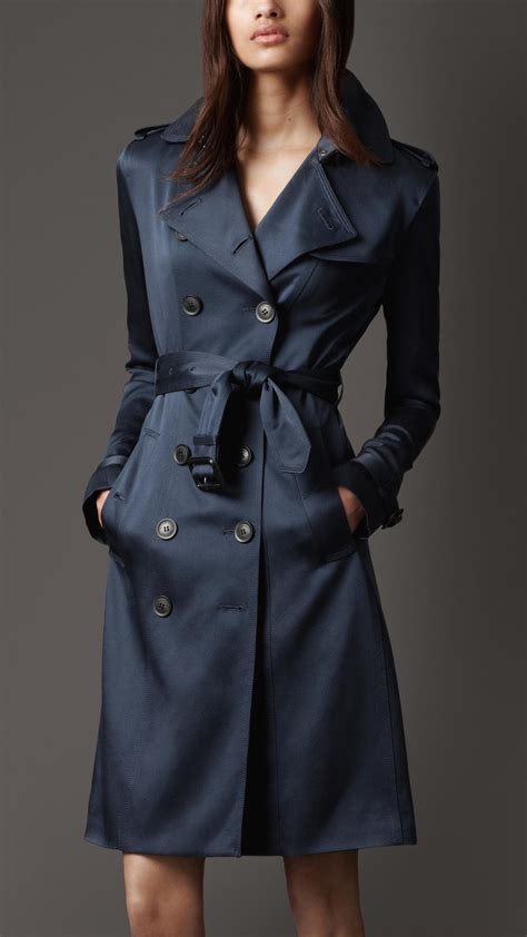 silk trench coat burberry|burberry trench coat women vintage.